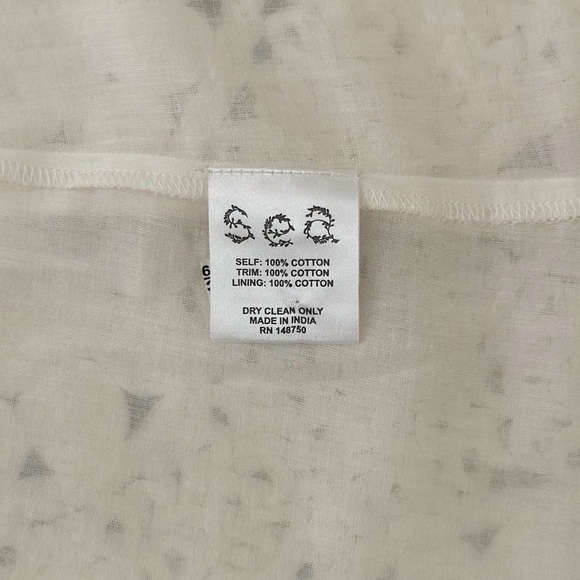 NWT SEA New York White Crochet Camila Midi Skirt Set - Picture 10 of 13